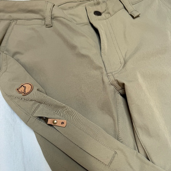 Fjällräven Tan Hiking Pants Women’s 29, Tan– Outdoor Pants - Picture 4 of 9